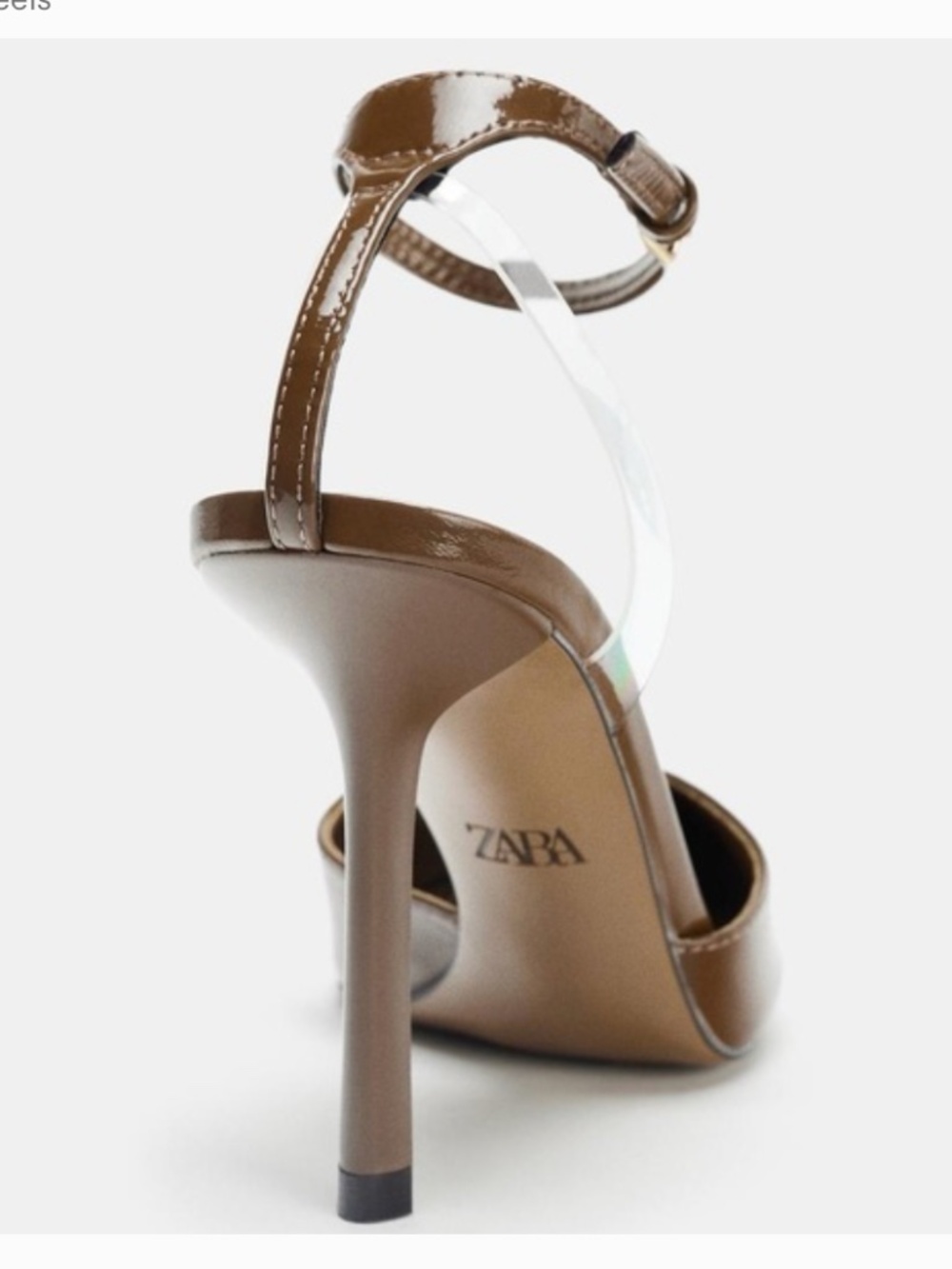 Zara Deep Vamp Heels - Picture 2 of 2
